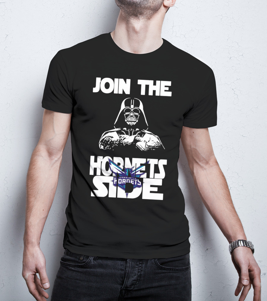 Join The Charlotte Hornets Side T-Shirt
