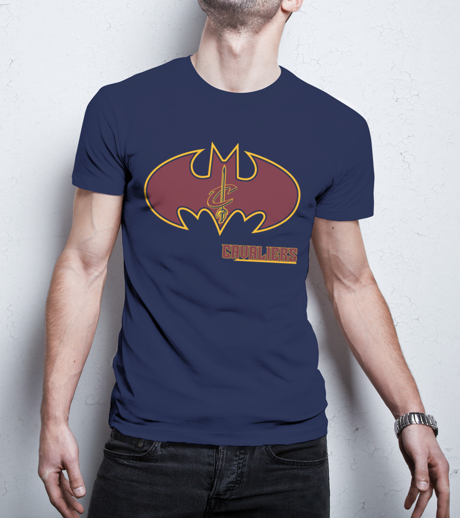 Cleveland Cavaliers Batman Logo Cavaliers T-Shirt