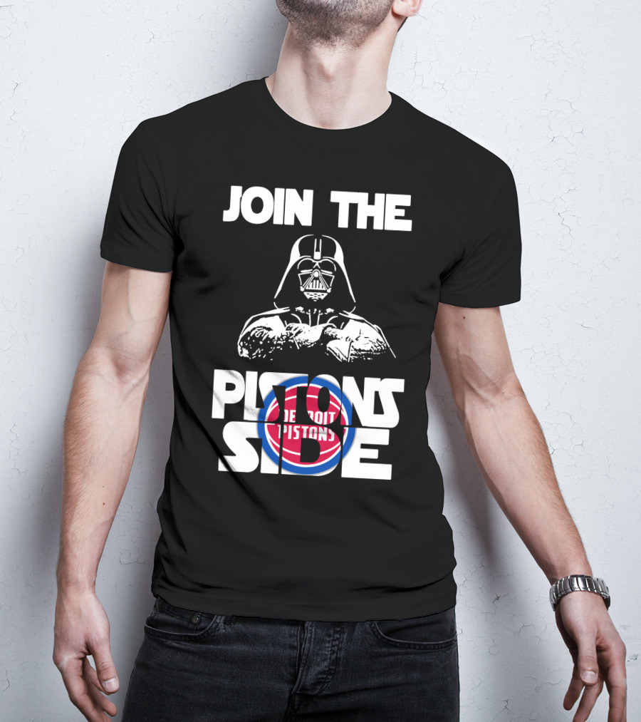 Join The Detroit Pistons Side T-Shirt