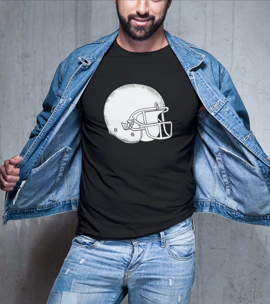 American Football Helmet T-Shirt