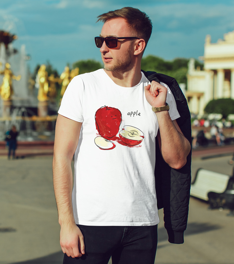 Apple Red Abstract 1373692 T-Shirt