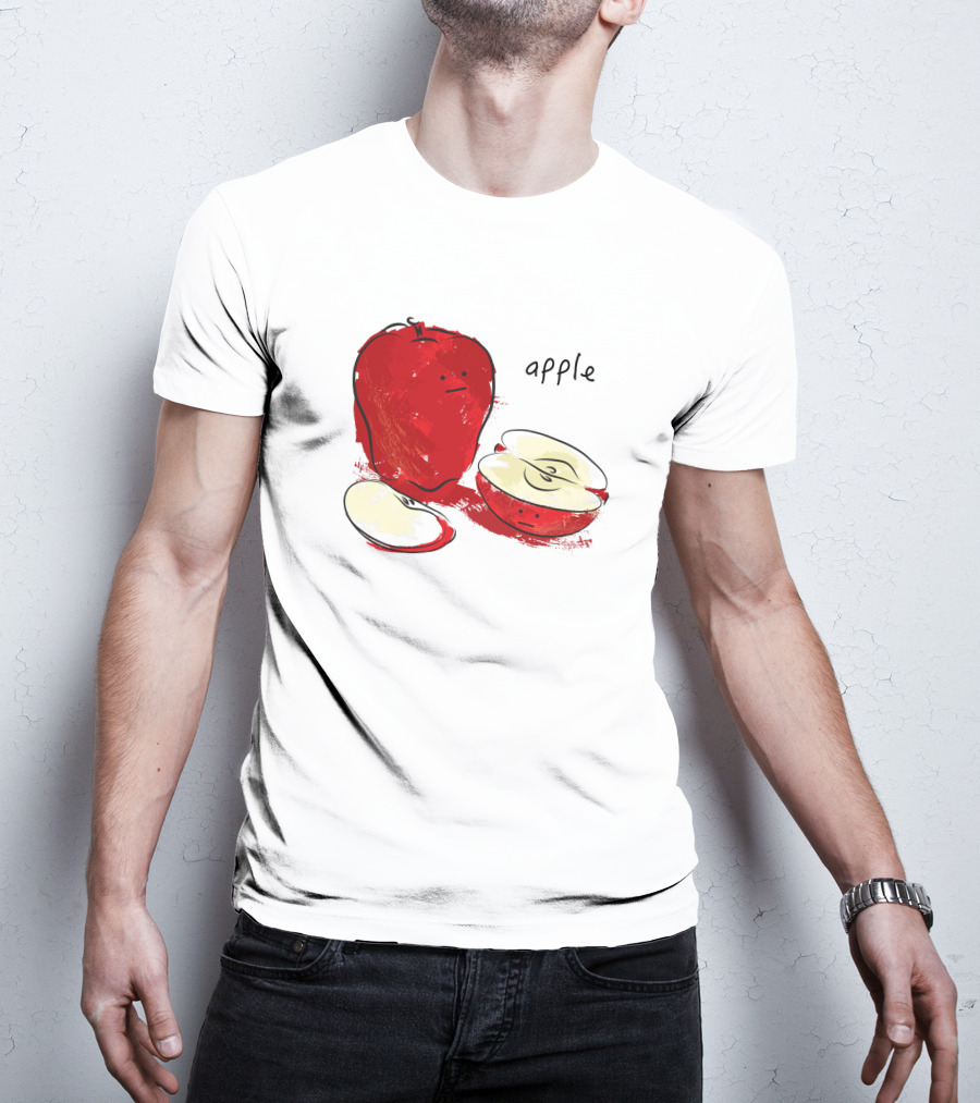 Apple Red Abstract 1373692 T-Shirt