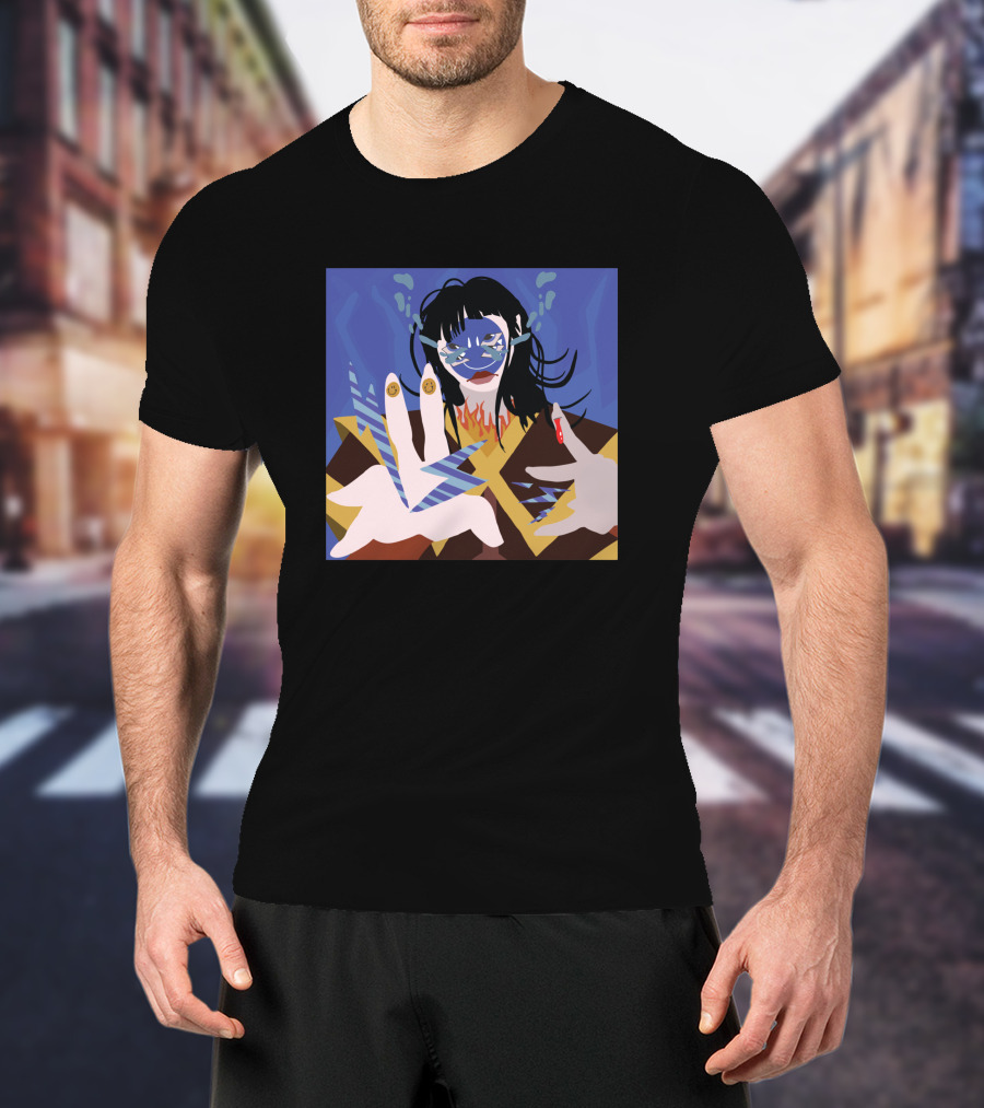 Azula 1540907 Blue Flames Avatar Character Concept T-Shirt