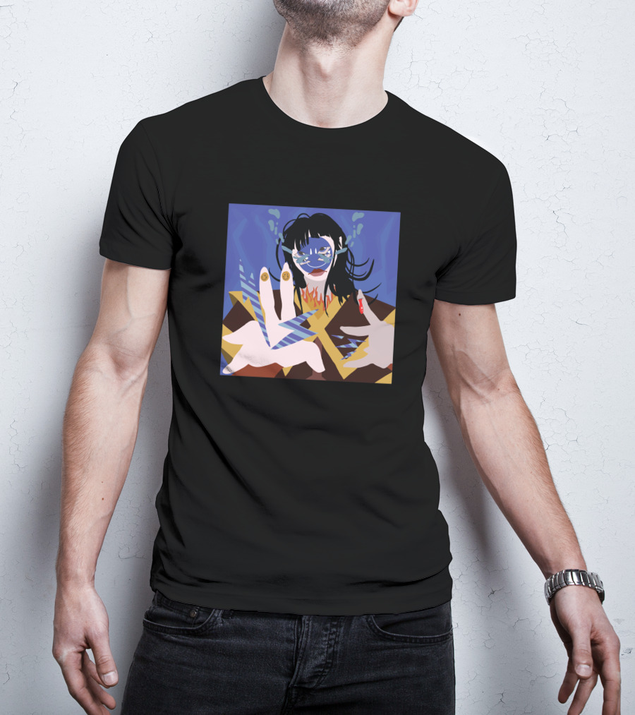 Azula 1540907 Blue Flames Avatar Character Concept T-Shirt