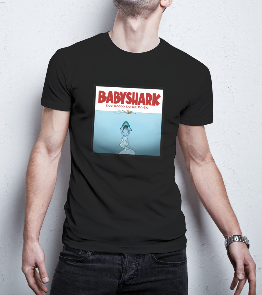 Baby Shark Doo-Doooo Do-Do Do-Do Parody Of Jaws T-Shirt