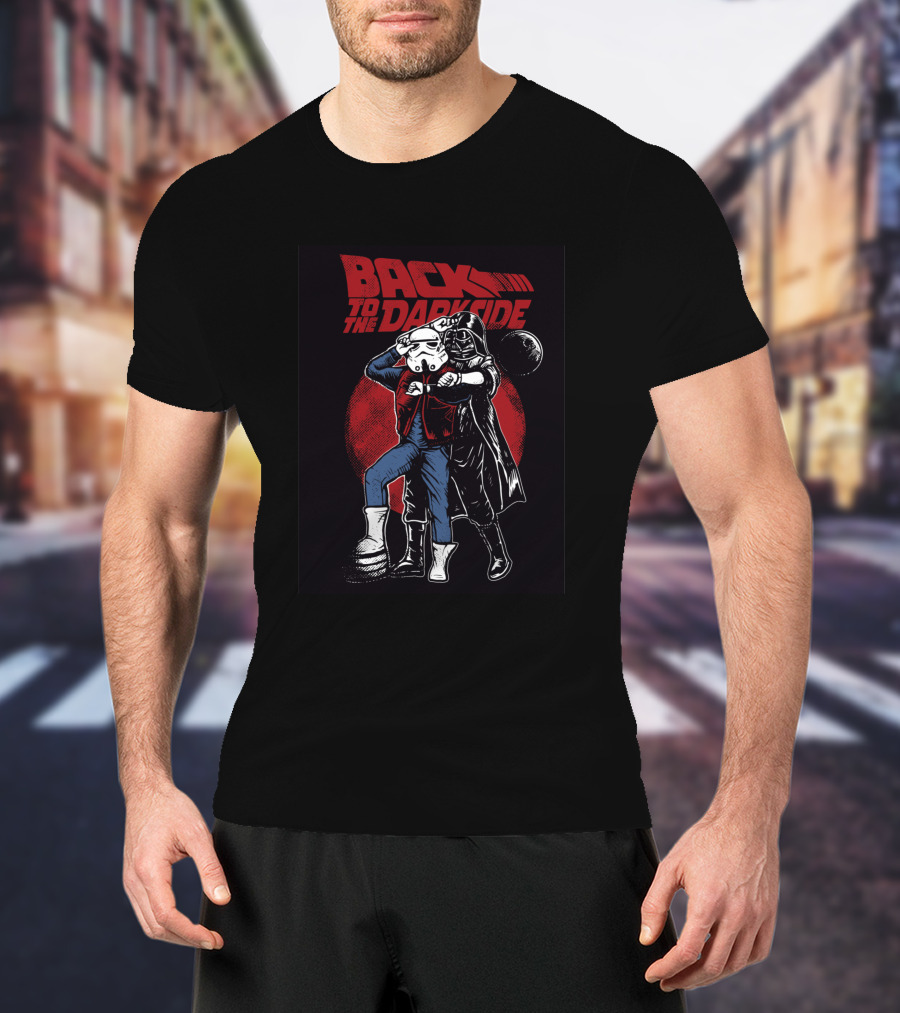 Back To The Darkside 431098 Star Wars Darth Vader Stormtrooper Crossover T-Shirt