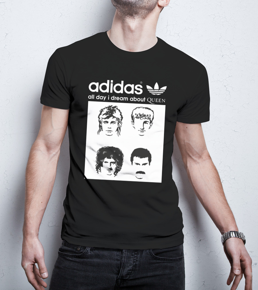 Queen Band Members Iconic Faces 19 T-Shirt