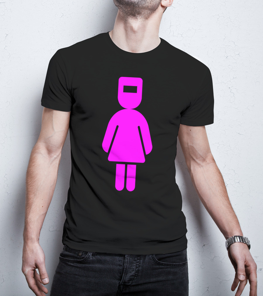 Pink Female Girl Lady Woman Welder Welding T-Shirt