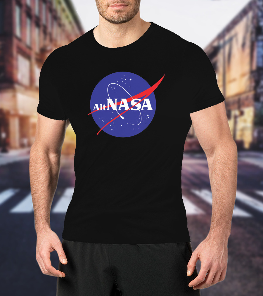 AltNASA 160283 Retro Space T-Shirt