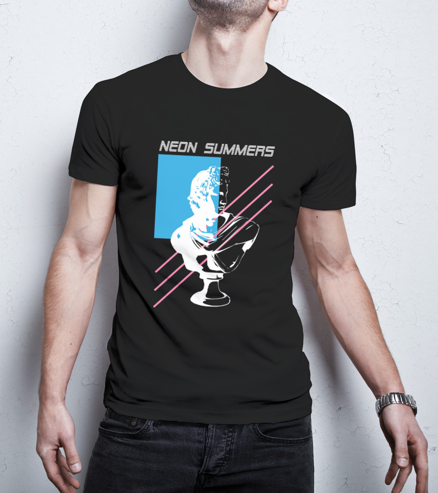 Neon Summers Apollo Bust T-Shirt