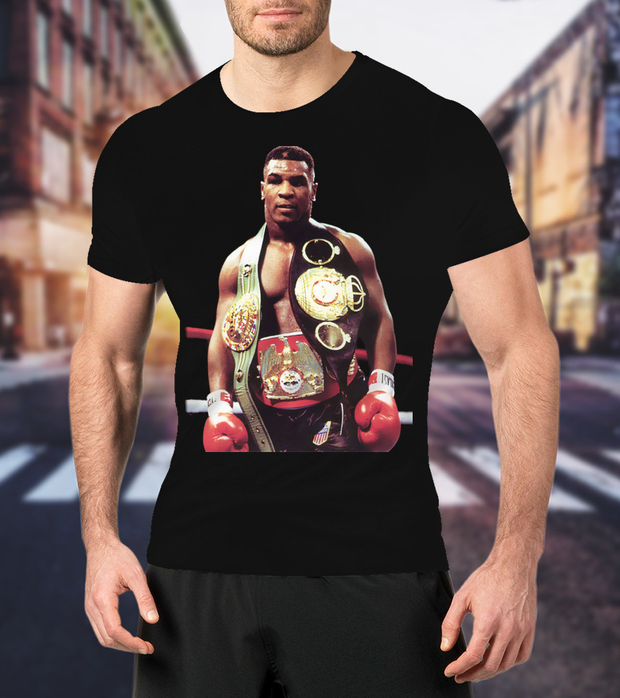 Mike Tyson Iron Mike Champion Boxing Legend T-Shirt