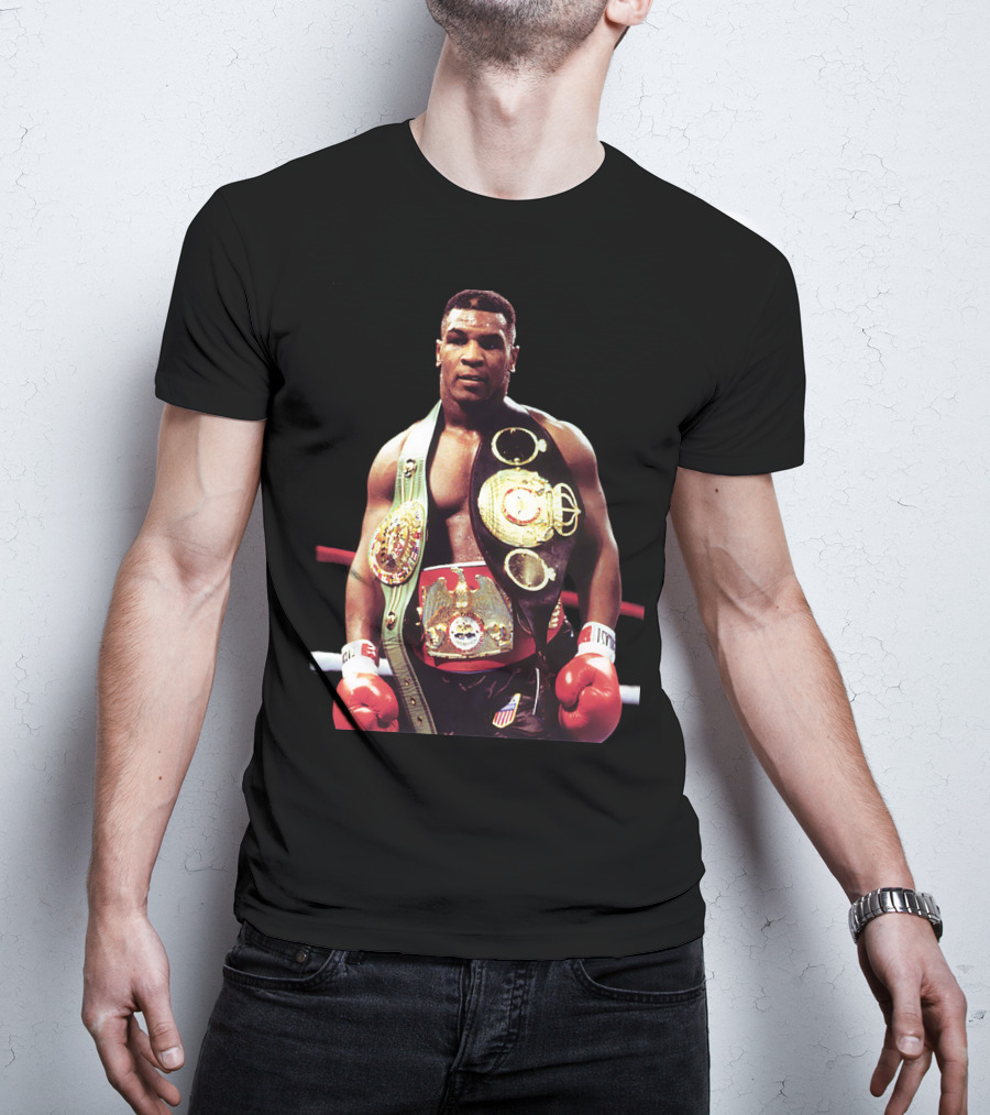 Mike Tyson Iron Mike Champion Boxing Legend T-Shirt