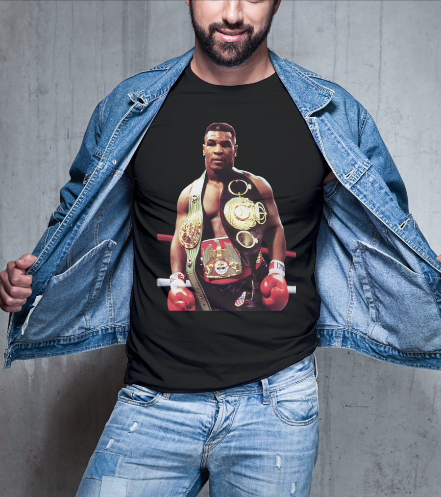 Mike Tyson Iron Mike Champion Boxing Legend T-Shirt