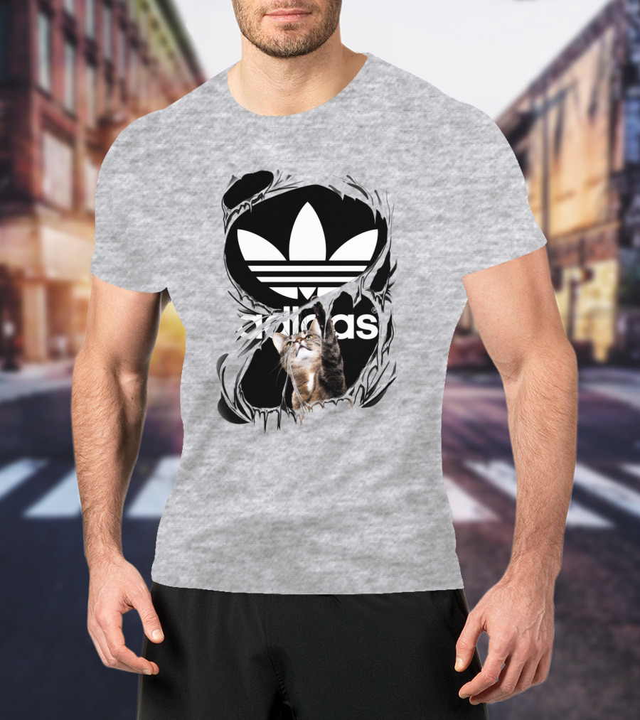 Trefoil Cat Scratch T-Shirt