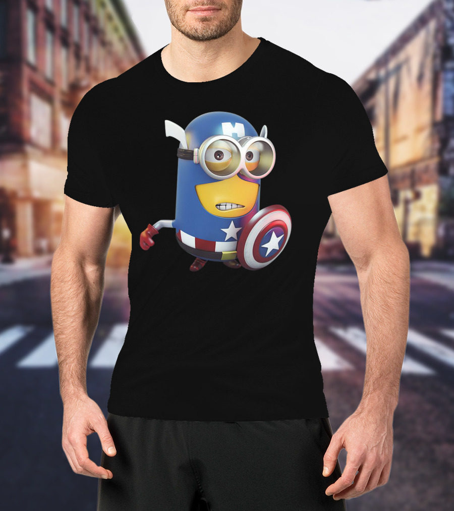 Minion Captain America T-Shirt