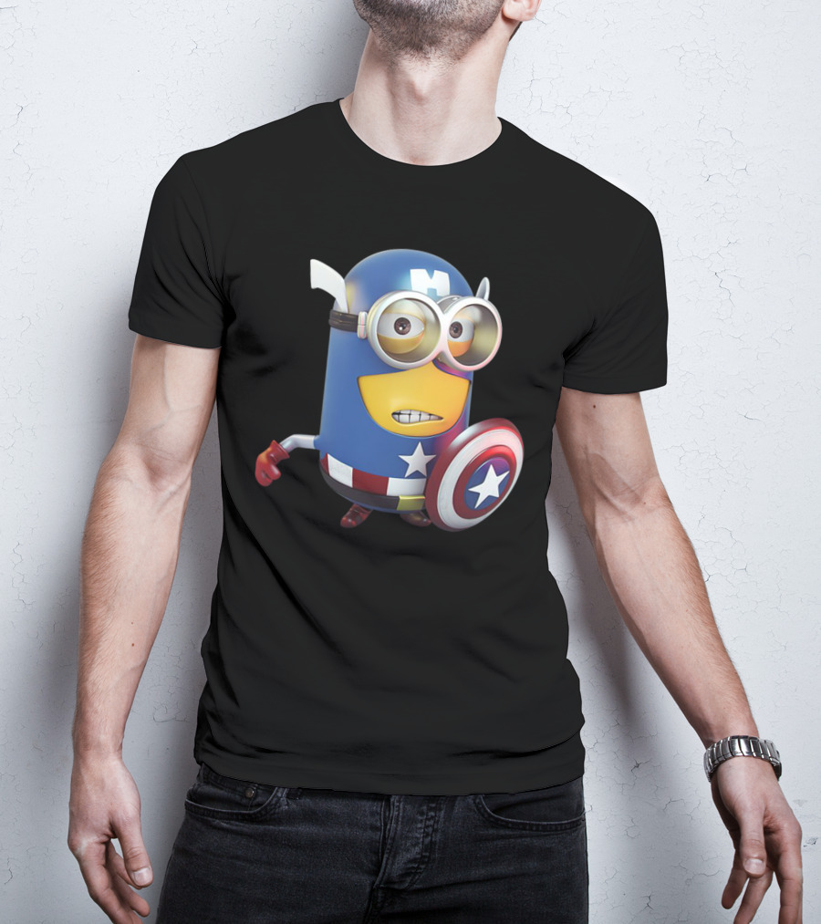 Minion Captain America T-Shirt