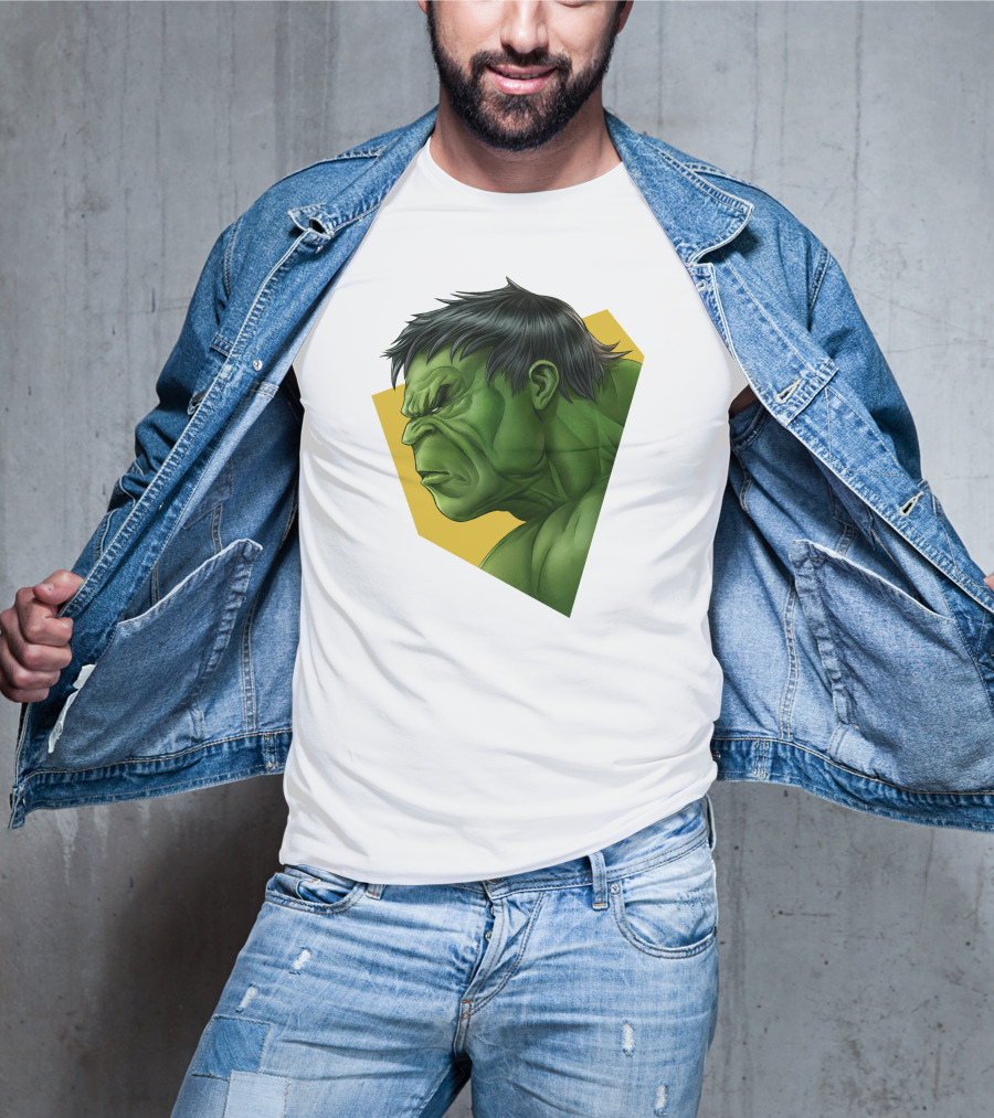 Hulk Avenger Green Muscle Hero T-Shirt