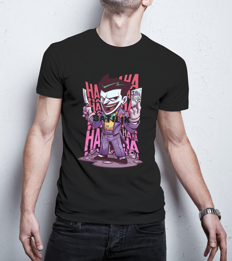 Joker Haha Jester Card Shtick T-Shirt