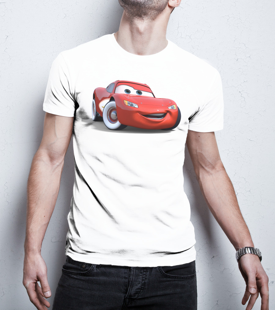Lightning McQueen Pixar Cars Character T-Shirt