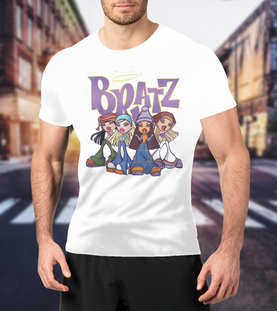 Bratz Original Four Characters Group Shot T-Shirt