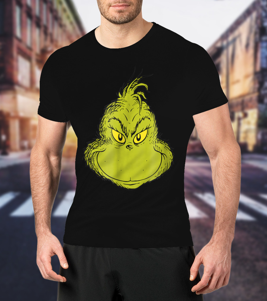 Dr Seuss Grinch Iconic Face Classic T-Shirt
