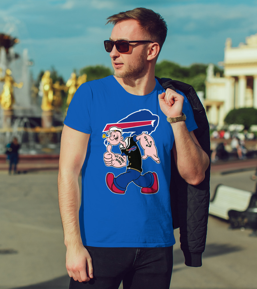 Buffalo Bills Popeye My Spirit Beanie T-Shirt