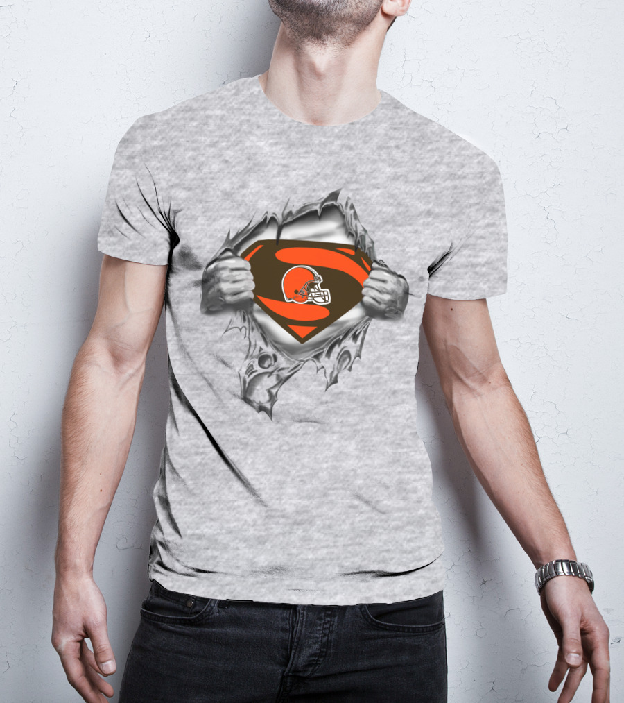 Cleveland Browns Superman Fusion T-Shirt