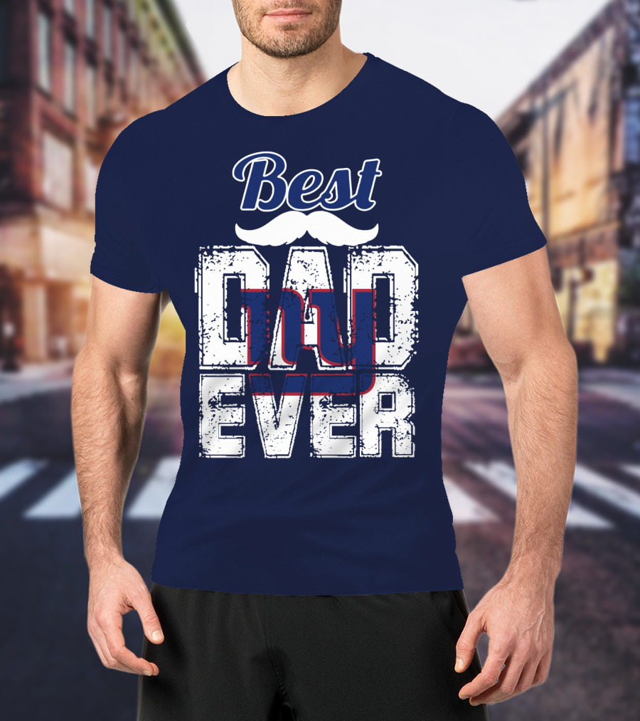 Best Dad Ever Giants T-Shirt