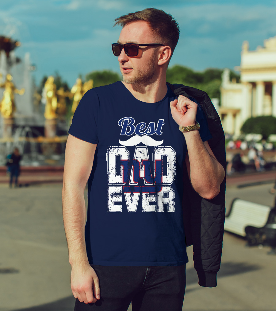 Best Dad Ever Giants T-Shirt
