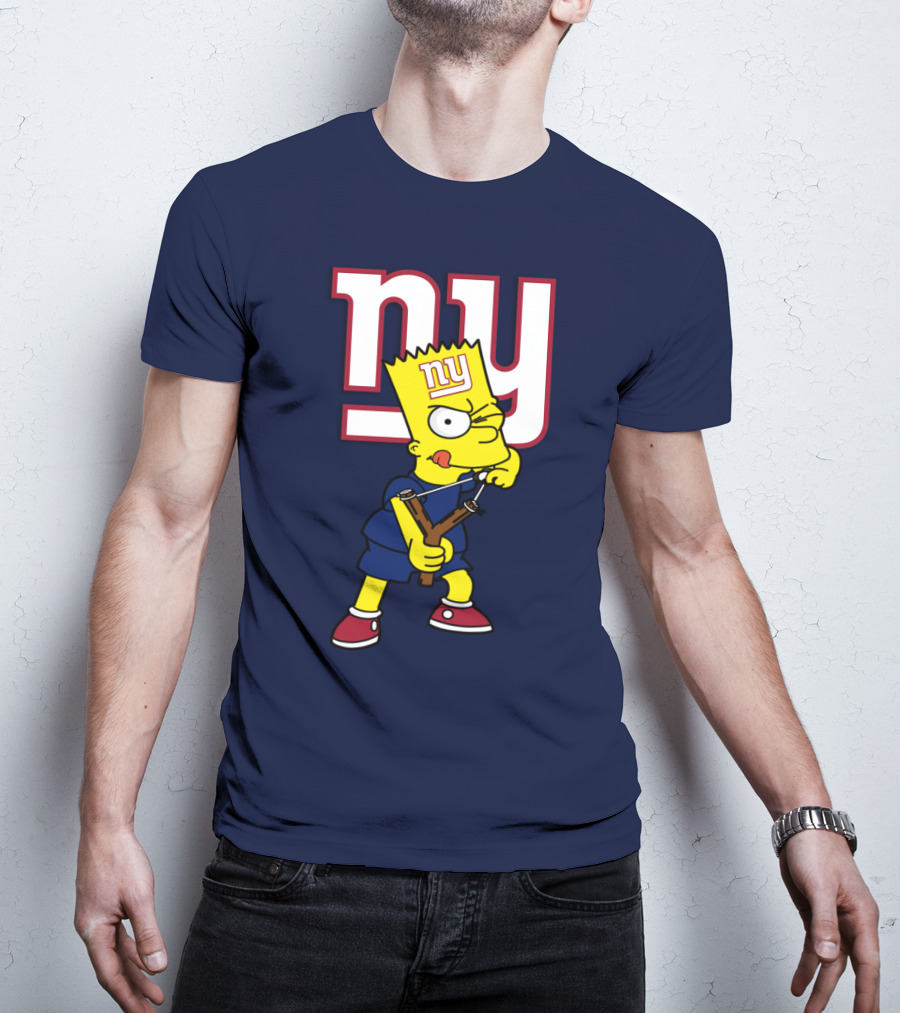 Ny Giants Bart Slingshot T-Shirt