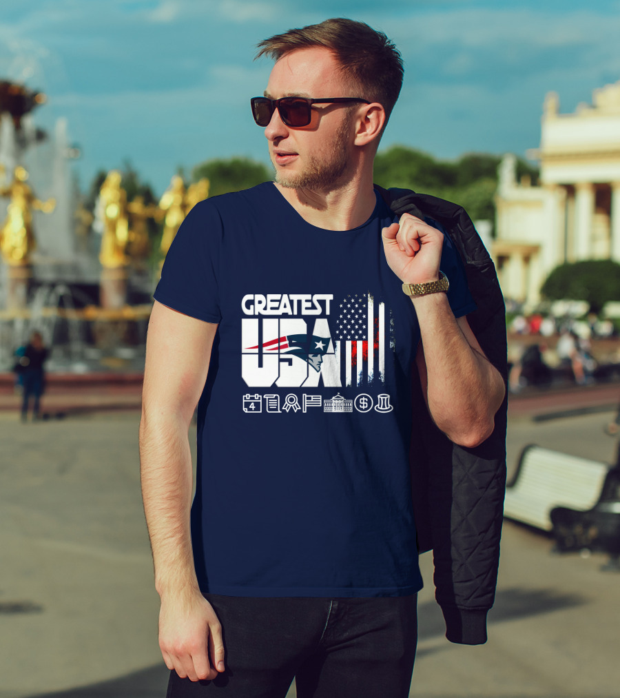 Greatest Usa New England Patriots American Icons T-Shirt