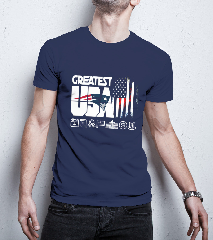 Greatest Usa New England Patriots American Icons T-Shirt