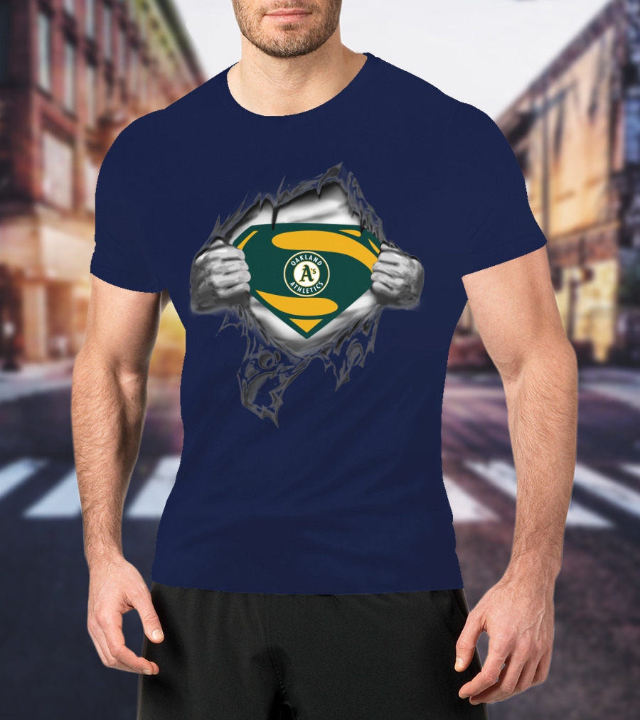 Super Strength Oakland Athletics A's T-Shirt