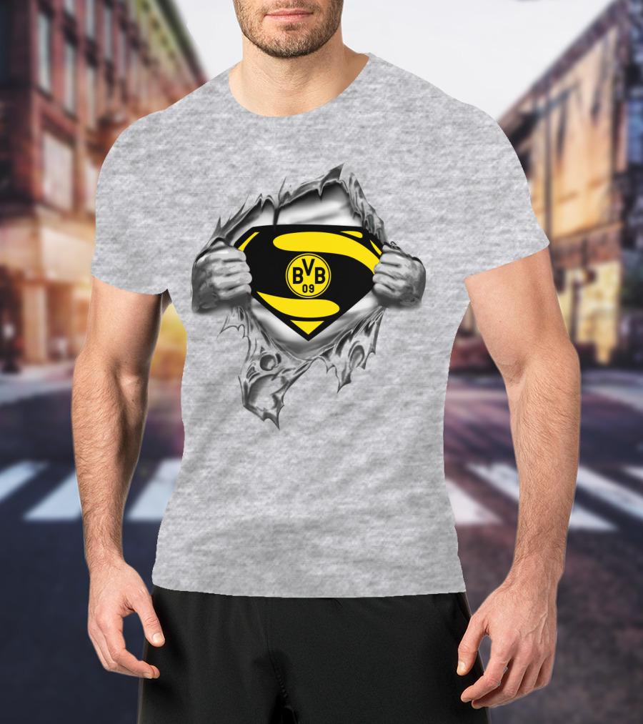 Bvb 09 Dortmund Super Logo Burst T-Shirt