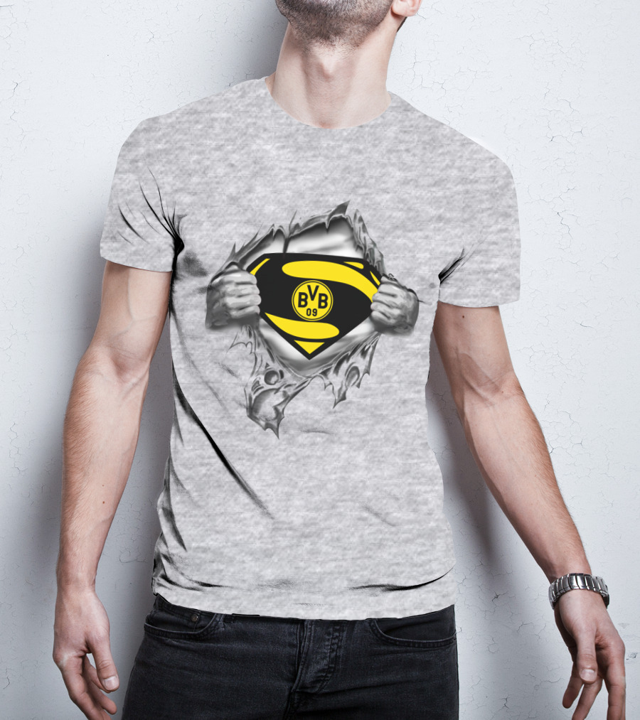 Bvb 09 Dortmund Super Logo Burst T-Shirt