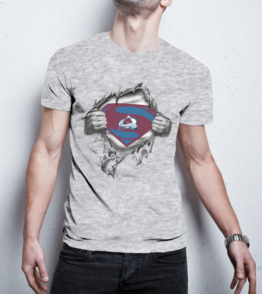Colorado Avalanche Hidden Emblem Revealed By Peeling Back Layers T-Shirt