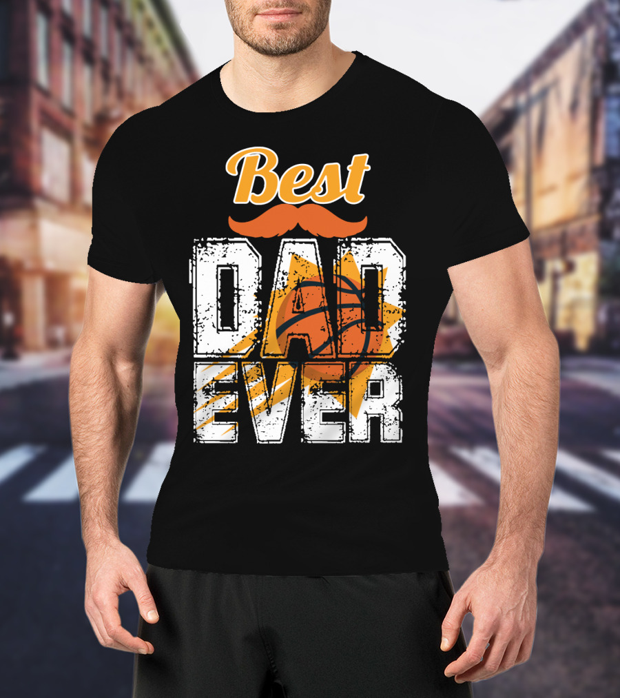 Best Dad Ever Phoenix Suns Basketball T-Shirt