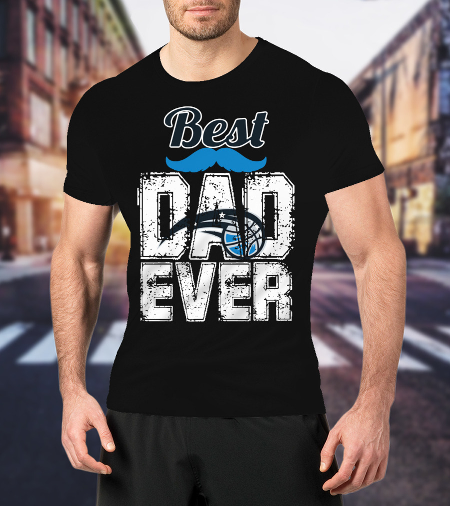 Best Dad Ever Orlando Magic Basketball T-Shirt