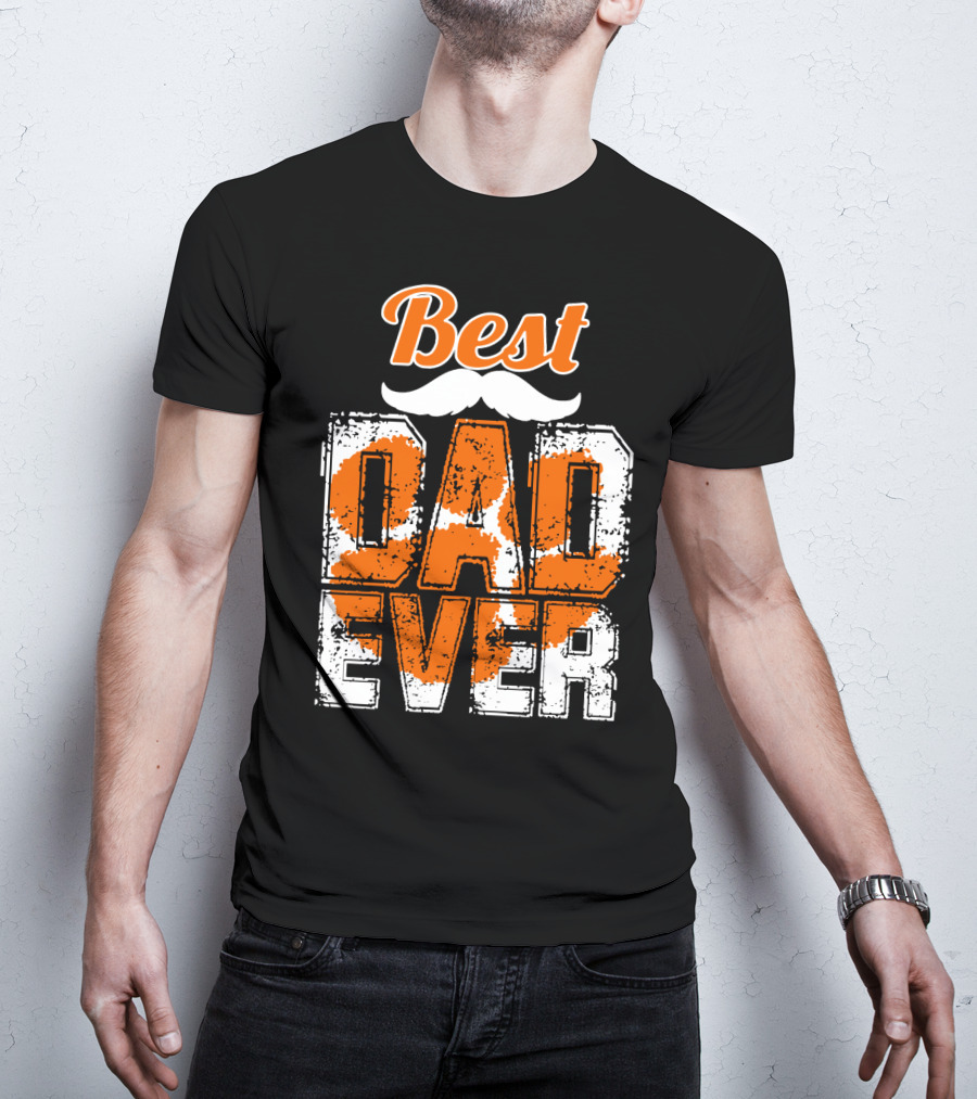 Best Dad Ever Clemson Tigers T-Shirt
