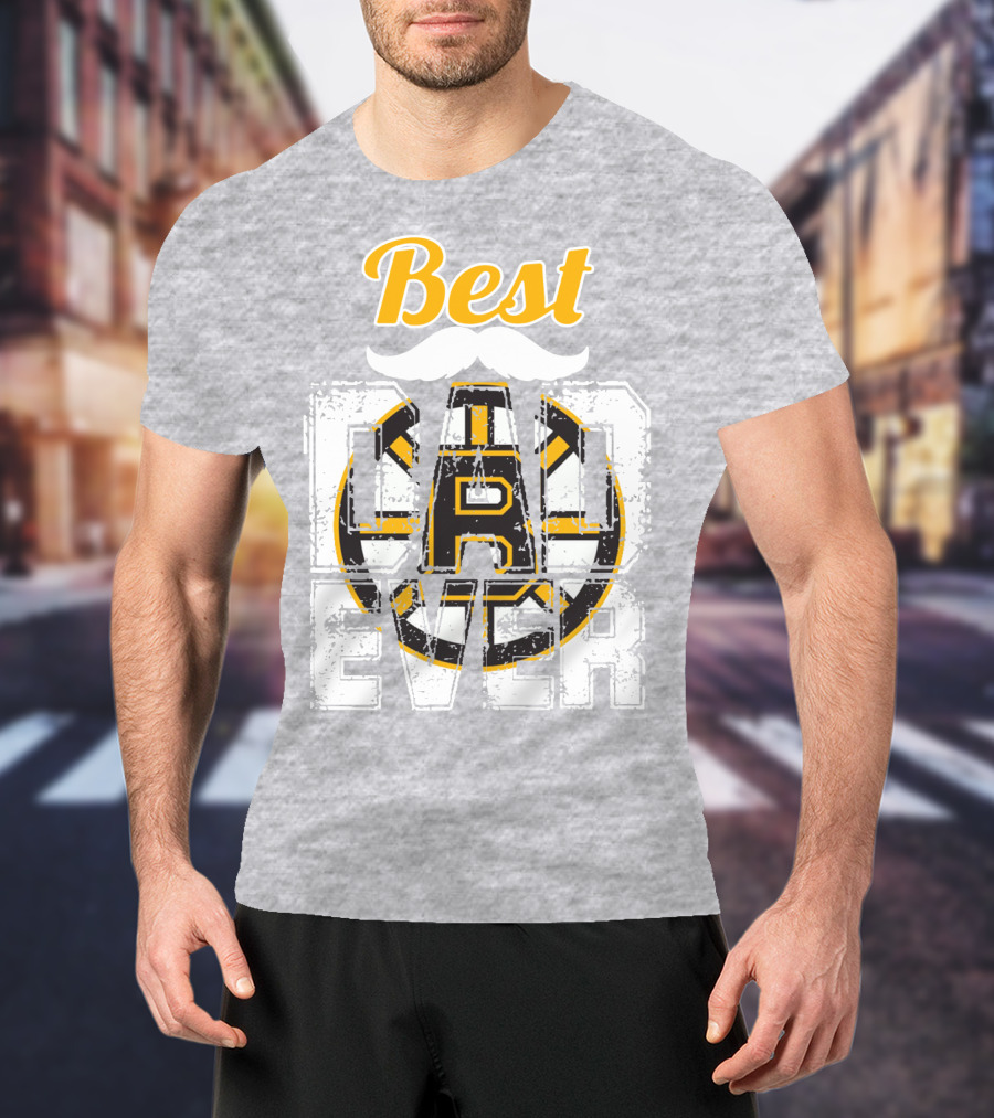 Best Dad Ever Bruins T-Shirt