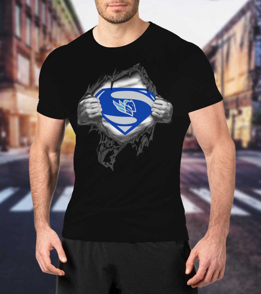 Salt Lake Stallions Emblem Superhero Concept T-Shirt