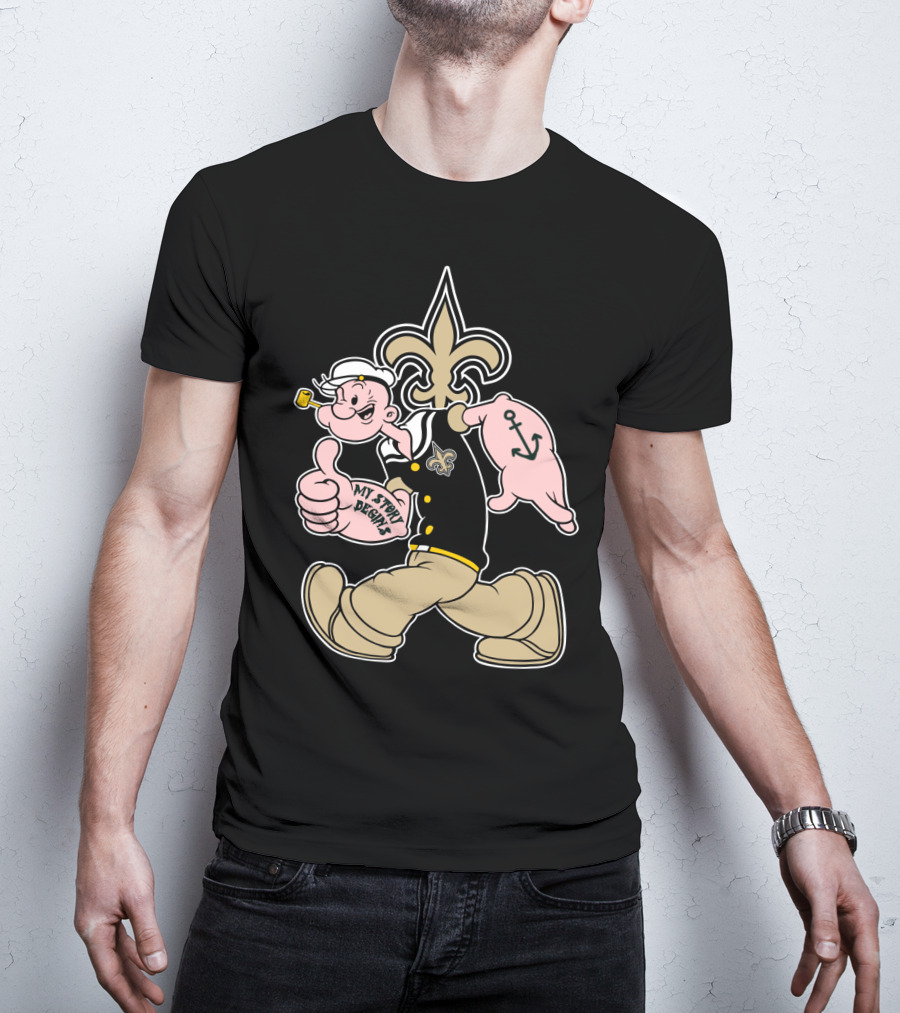 My Story Begins New Orleans Saints T-Shirt