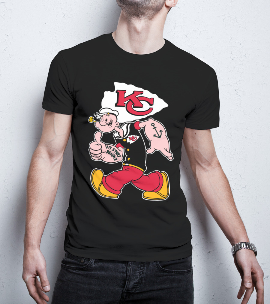 Kansas City Chiefs Kc My Story Begins T-Shirt