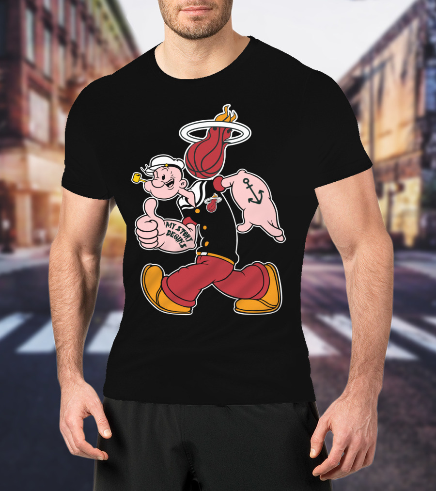 Miami Heat My Story Designs T-Shirt