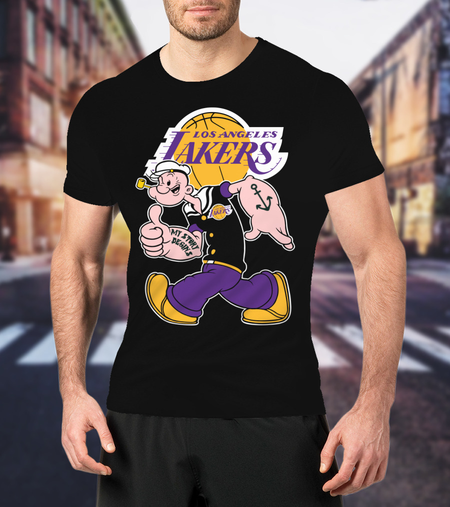 Los Angeles Lakers My Story Begins T-Shirt