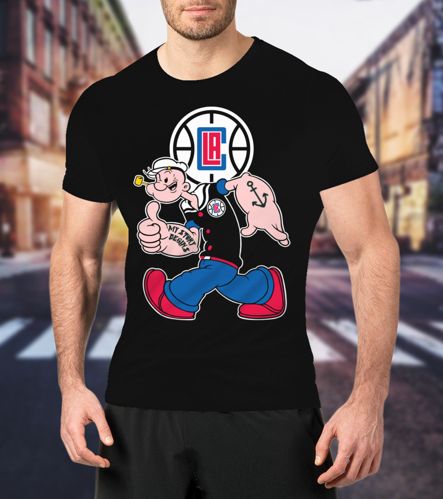 Popeye La Clippers My Story Dennis 110 T-Shirt