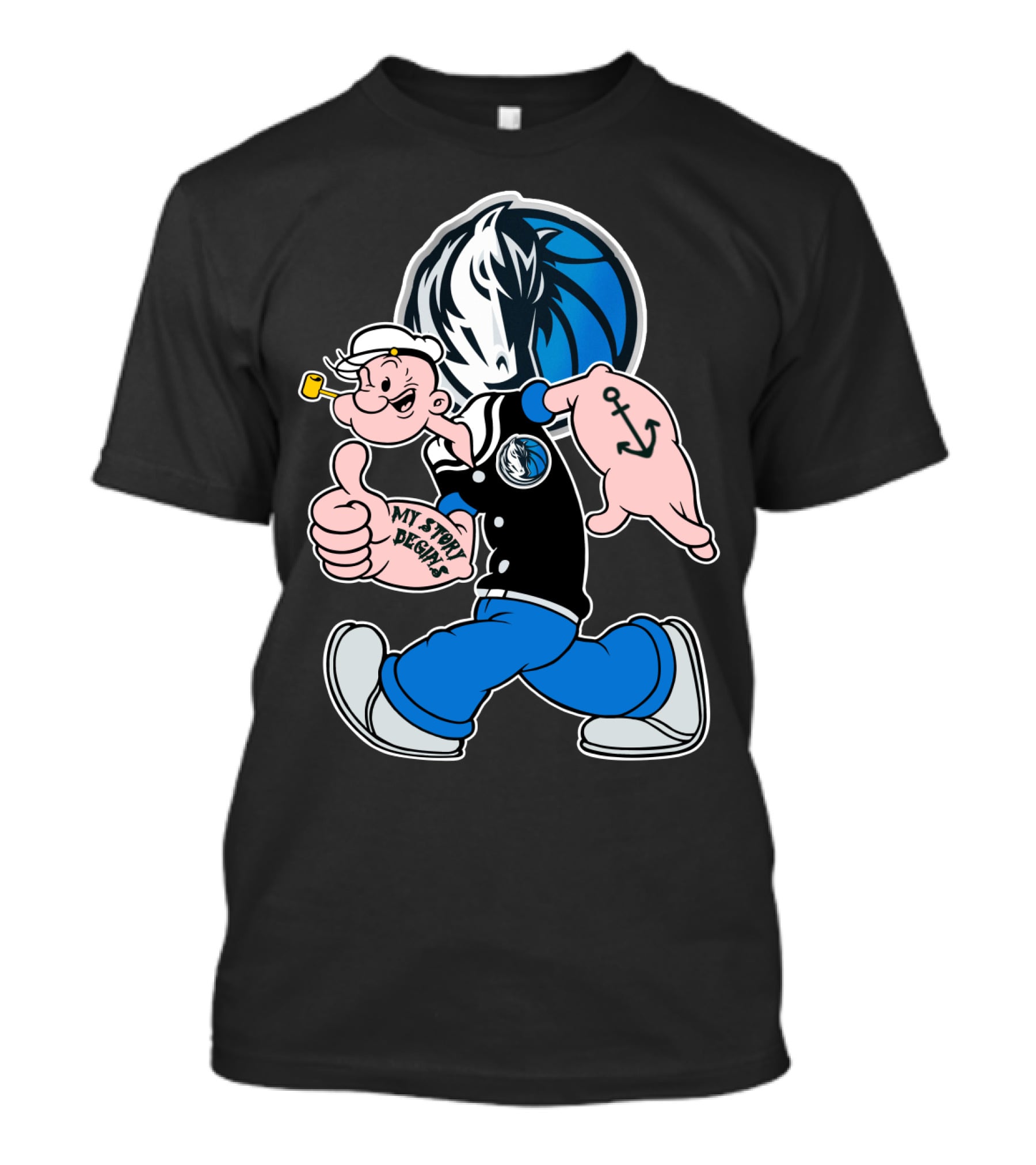 Dallas Mavericks My Story Begins T-Shirt