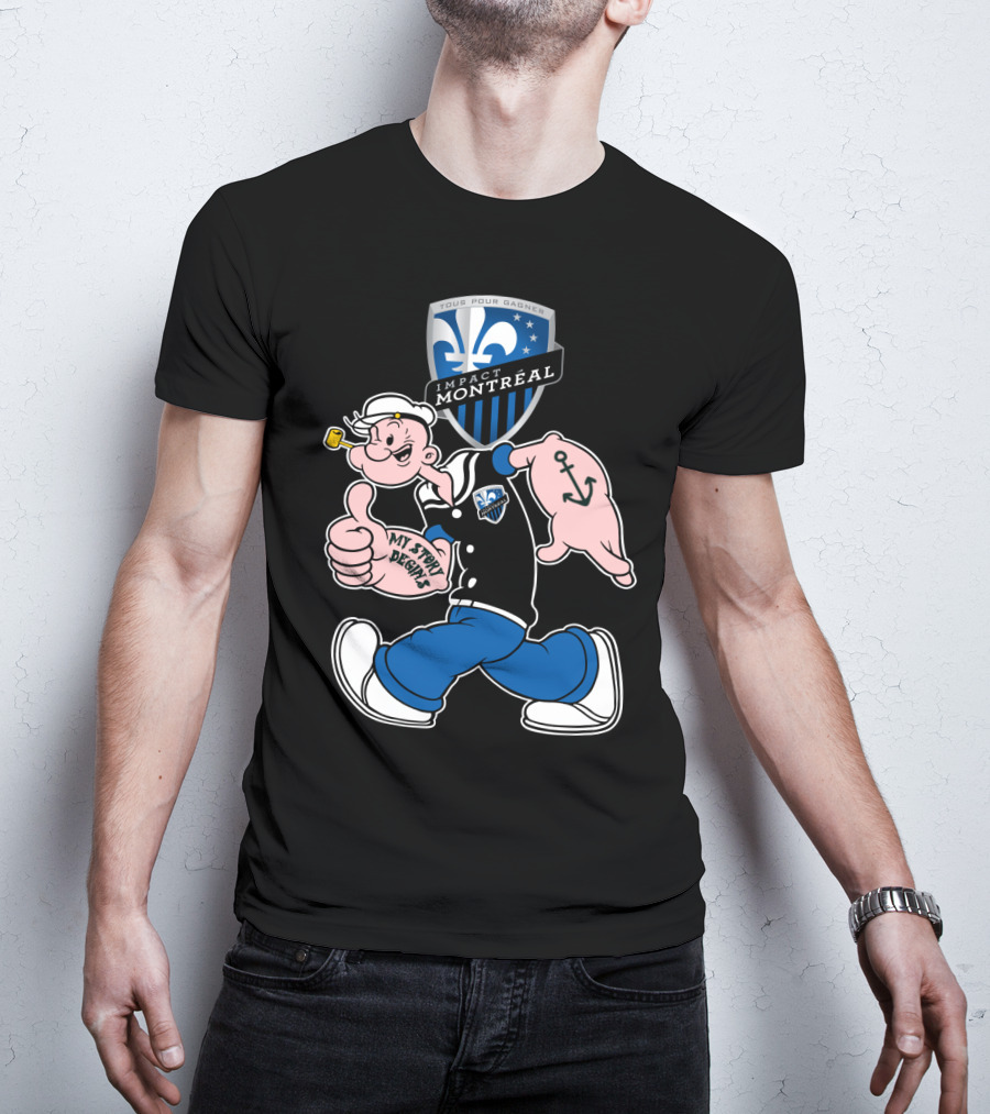 Tous Pour Gagner Impact Montreal My Story Designs T-Shirt