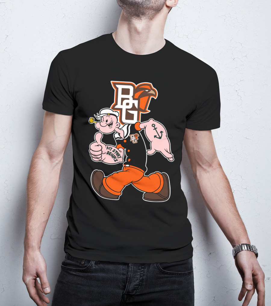 Bg Falcons My Story Designs Popeye 150 T-Shirt