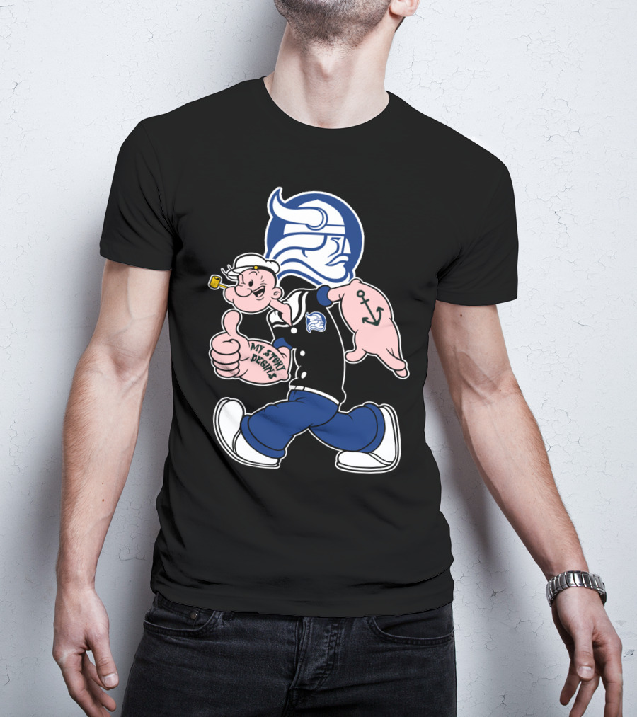 Berry Vikings My Story Begins Sailor Character With Viking Helmet T-Shirt
